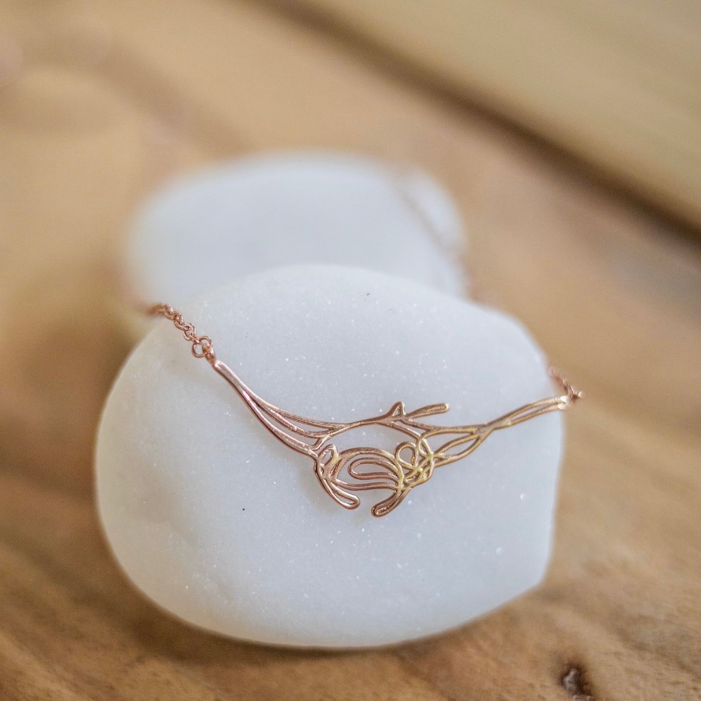 Madi Collection | Big Necklace (Rosegold)